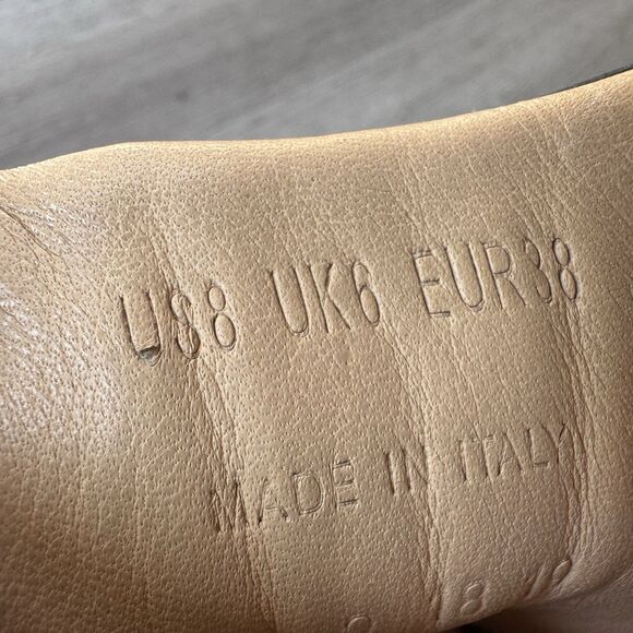 Greats Royale Nero Black Leather Sneakers Made In Italy Unisex US Size 8 EUR 38 - Picture 8 of 14